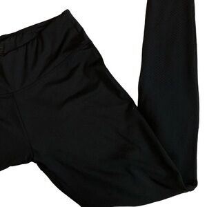 Black Workout Pants with Mesh Leg Panel | 2 for $10 Bundle Item